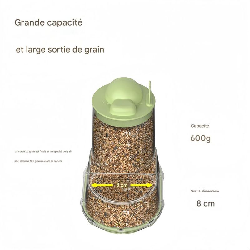 FurryFusion Mangeoire automatique pour petits animaux