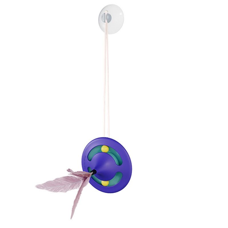 FurryFusion Jouet pour chat Tumbler Spinning Top