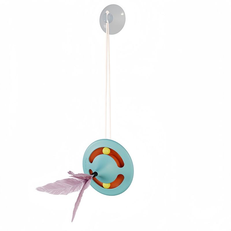 FurryFusion Jouet pour chat Tumbler Spinning Top