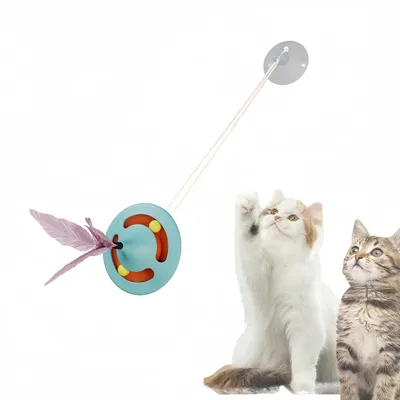FurryFusion Jouet pour chat Tumbler Spinning Top