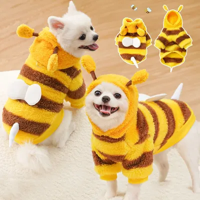 FurryFusion Kapuzenpullover „Bee“ für Hunde