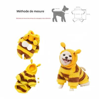 FurryFusion Kapuzenpullover „Bee“ für Hunde