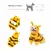 FurryFusion Kapuzenpullover „Bee“ für Hunde