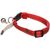 Flamingo - Collier Jaggo Rouge avec bande "my home" pour chat