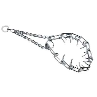 Flamingo - Collier anti traction Mondo S 26-38cm 4mm gris pour chien