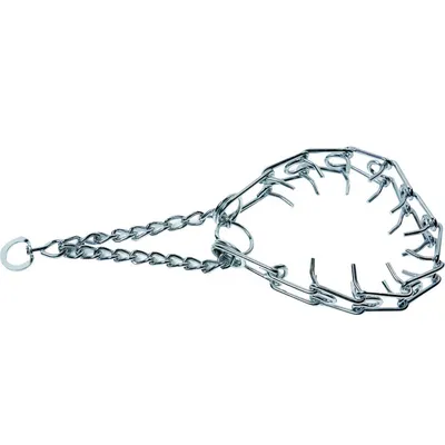 Flamingo - Collier anti traction Mondo S 26-38cm 4mm gris pour chien