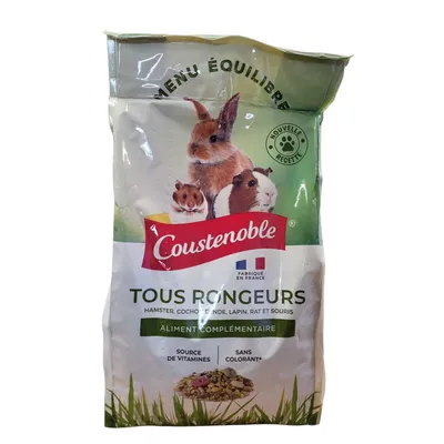 Coustenoble - nourriture mélange tous rongeurs 3 kg