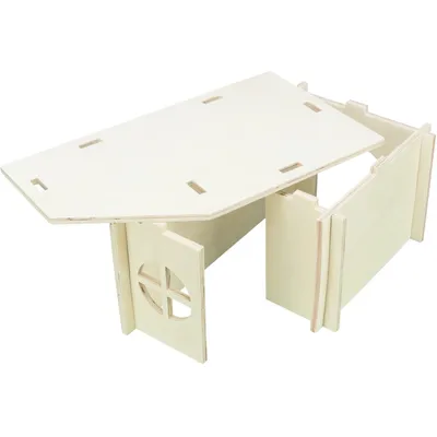 Maison pour Rongeurs Bois Cage Animaux /50 x 23 x 33 cm