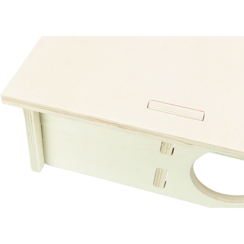 Trixie - Maison emboitable 4 chambres 25 x 10 x 25 cm pour souris, hamsters