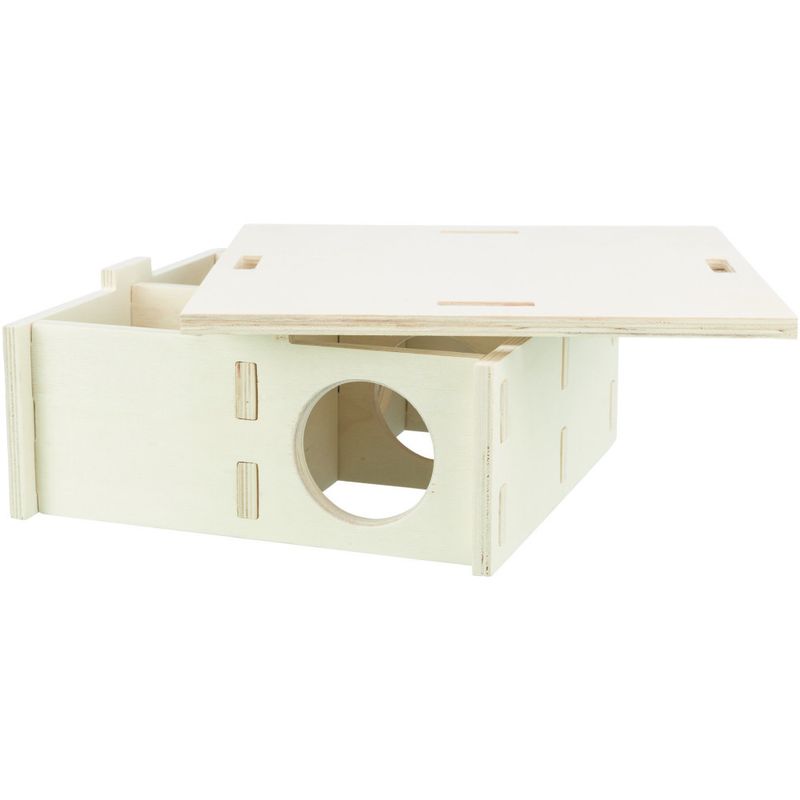 Trixie - Maison emboitable 4 chambres 25 x 10 x 25 cm pour souris, hamsters