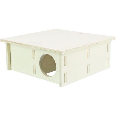 Maison emboitable 4 chambres 25 x 10 x 25 cm pour souris, hamsters