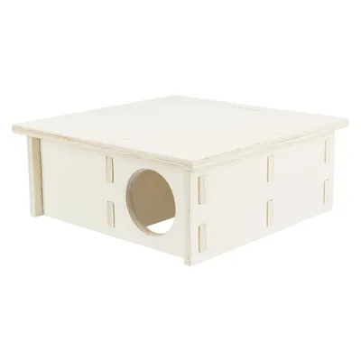 Maison emboitable 4 chambres 25 x 10 x 25 cm pour souris, hamsters