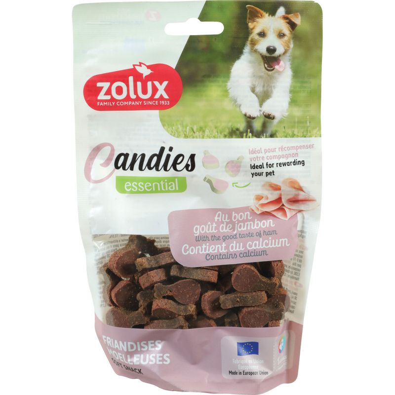 zolux - Friandises mini jambon bi gout jambon calcium CANDIES 150 g