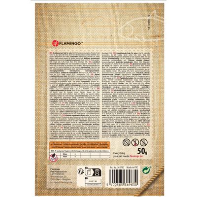 Friandises Hapki Cake avec saumon et avec poulet 50 g pour chat