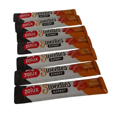 zolux - Sticks crème de thon et saumon 7 x 14 g pour chat zolux - Sticks crème de thon et saumon 7 x 14 g pour chat