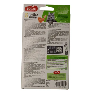 zolux - Sticks crème de poulet 7 x 14 g pour chat