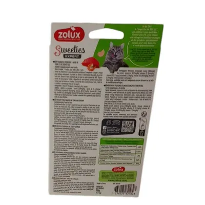 zolux - Sticks crème de thon et crevette 7 x 14 g pour chat