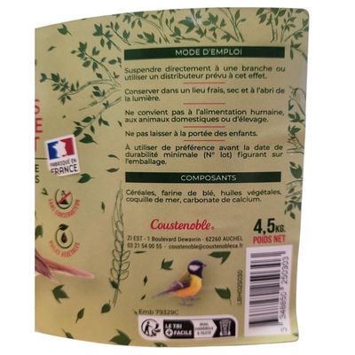 Boules de graisse avec filet (x50)
