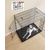 Cage pour Chien Pliable avec 2 Portes, 122 x 74 x 114 cm, Taille XXL