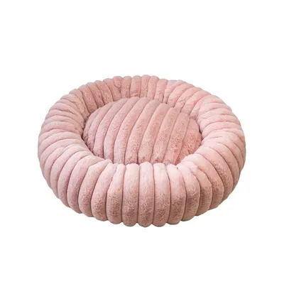 FurryFusion Lit pour chat en forme de beignet