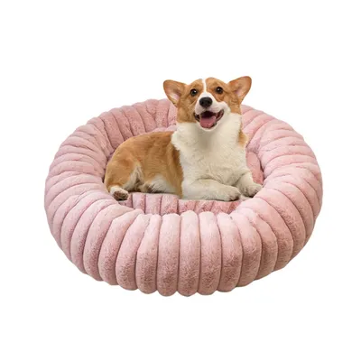 FurryFusion Lit pour chat en forme de beignet