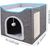 UAMLY Lit pliable à double couche pour chat