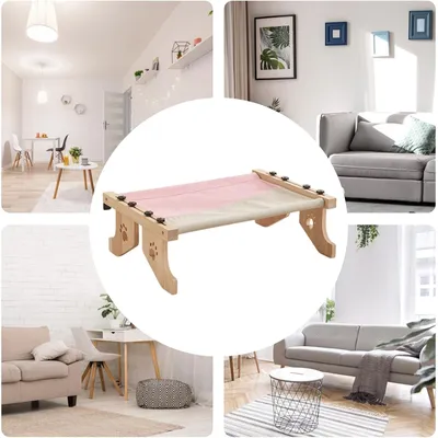 UAMLY Hamac pour chat, perchoir pour rebord de fenêtre