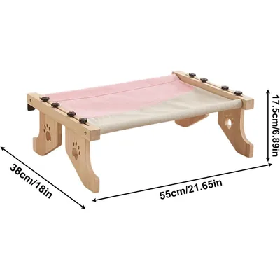 UAMLY Hamac pour chat, perchoir pour rebord de fenêtre