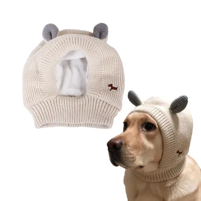 FurryFusion Bonnet tricoté pour chien