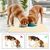 UAMLY Tapis d'alimentation antidérapant pour chien