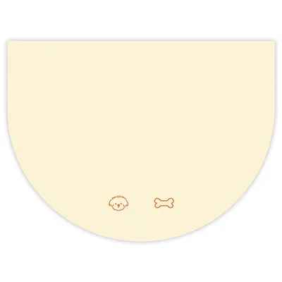 UAMLY Tapis d'alimentation antidérapant pour chien UAMLY Tapis d'alimentation antidérapant pour chien