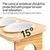UAMLY Gamelles surélevées en céramique pour chat avec support