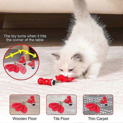 UAMLY Jouet pour chat entièrement automatique et intelligent