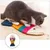 UAMLY Tapis à gratter en forme de poisson pour cha