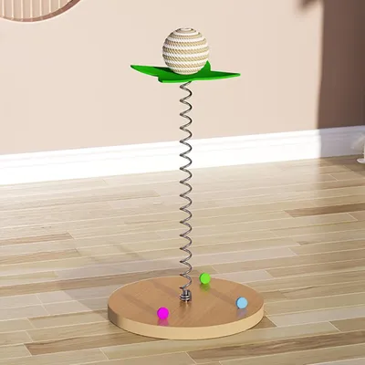 UAMLY Jouet pour chat avec boule de sisal