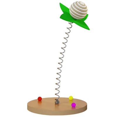 UAMLY Jouet pour chat avec boule de sisal UAMLY Jouet pour chat avec boule de sisal