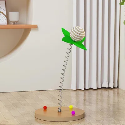 UAMLY Jouet pour chat avec boule de sisal