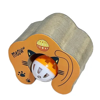 UAMLY Jouet en carton pour chat, orgue magique, griffoir pour chat