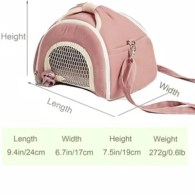 FurryFusion Sac de transport pour petits animaux