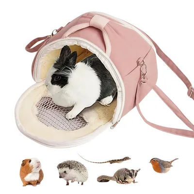 FurryFusion Bolsa transportadora para animales pequeños