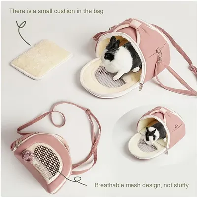 FurryFusion Bolsa transportadora para animales pequeños