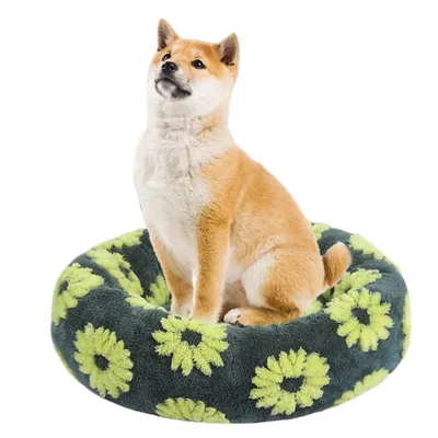 FurryFusion Rundes Hund- und Katzenbett FurryFusion Rundes Hund- und Katzenbett