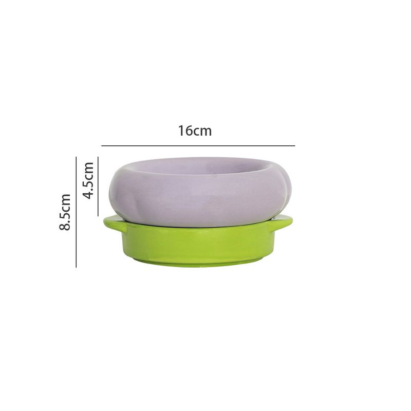 UAMLY Lot de 2 gamelles en céramique pour chat