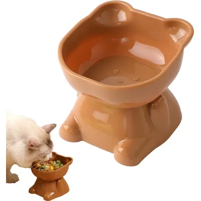 UAMLY Gamelles pour chats, Gamelle haute