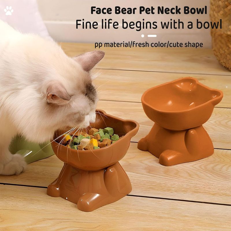 UAMLY Gamelles pour chats, Gamelle haute