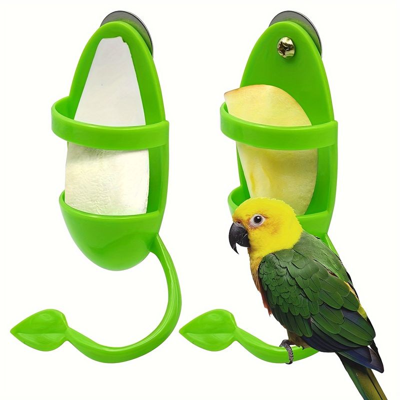 UAMLY Support à nourriture squelette pour oiseaux de compagnie