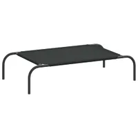 vidaXL lit surélevé pour chien Tissu