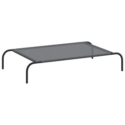 vidaXL lit surélevé pour chien Tissu