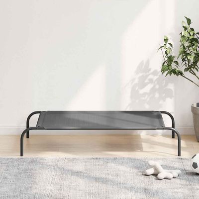 vidaXL lit surélevé pour chien Tissu