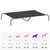 vidaXL lit surélevé pour chien Tissu vidaXL lit surélevé pour chien Tissu